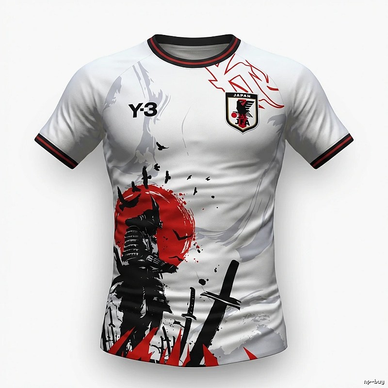 Y-3 Tokyo Ghoul Japanese Style White Short Sleeve