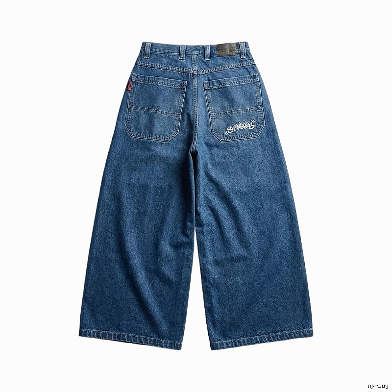 Y2K Retro Blue Jeans